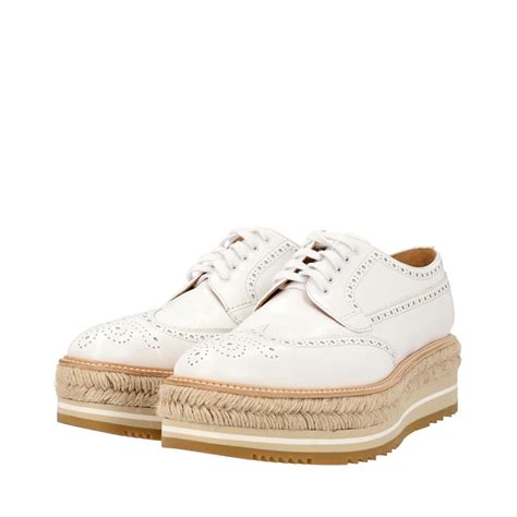 prada brogue espadrille|prada spandrels for women.